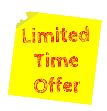 Limited Time Offer
